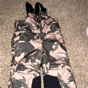 North face snowsuit